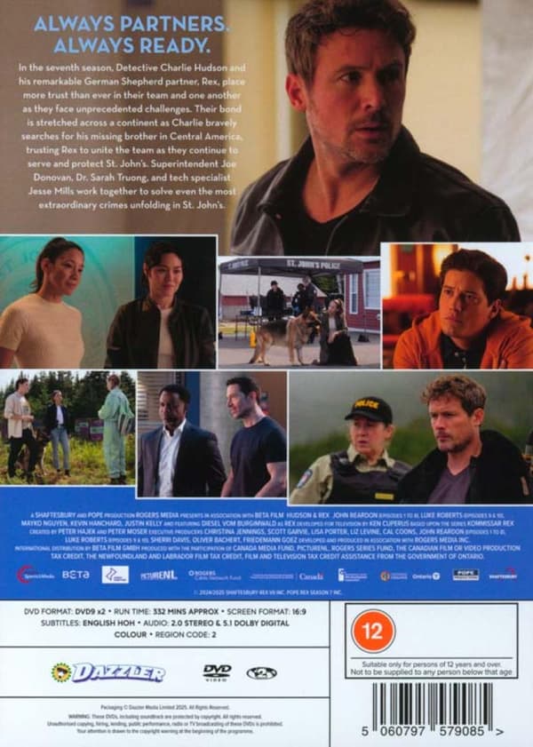 Hudson & Rex Season 7 (2025) (DVD)