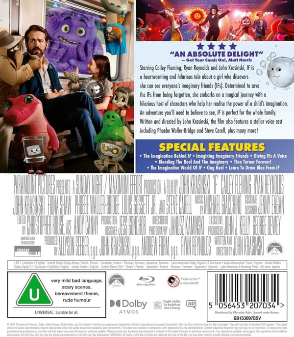 IF (Imaginary Friends) (2024) (Blu-Ray)