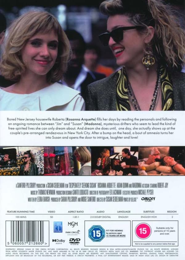 Desperately Seeking Susan (1985) (DVD)