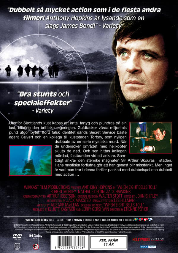 When Eight Bells Toll (1971) (DVD)