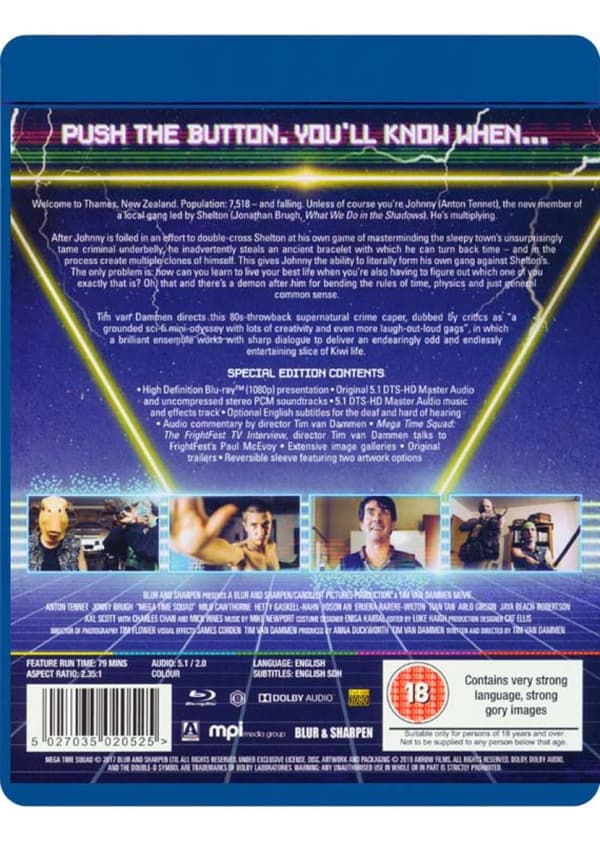 Mega Time Squad (2018) (Blu-Ray)