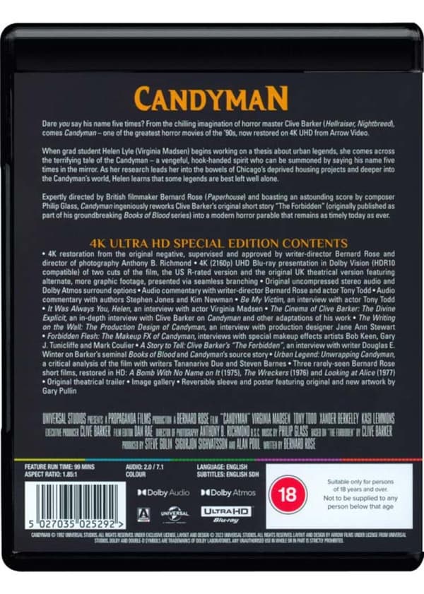 Candyman (1992) (4K UHD)