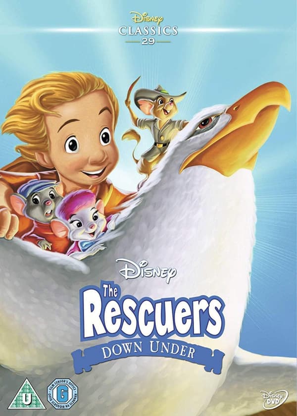 The Rescuers Down Under (1990) (DVD)