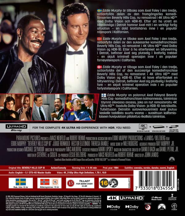 Beverly Hills Cop III (1994) (4K UHD)