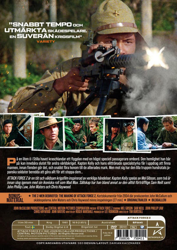 Attack Force Z (1981) (DVD)