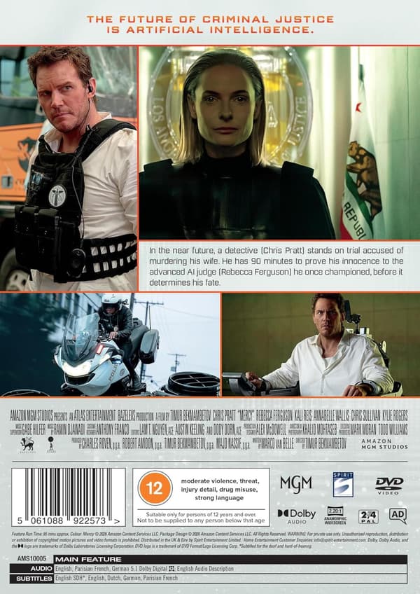 Mercy (2026) (DVD)