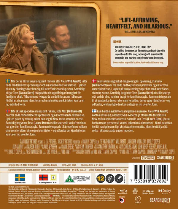 Is This Thing On? (2025) (Blu-Ray)