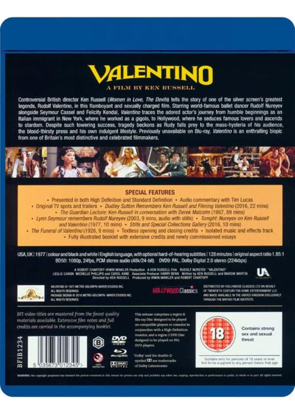 Valentino (1977) (Blu-Ray)