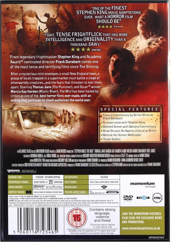 The Mist (2007) (DVD)