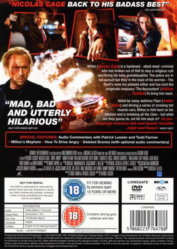 Drive Angry (2011) (DVD)