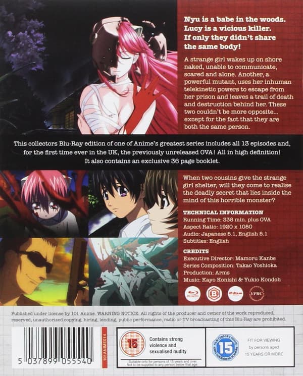 Elfen Lied The Complete Series (2004) (Blu-Ray)