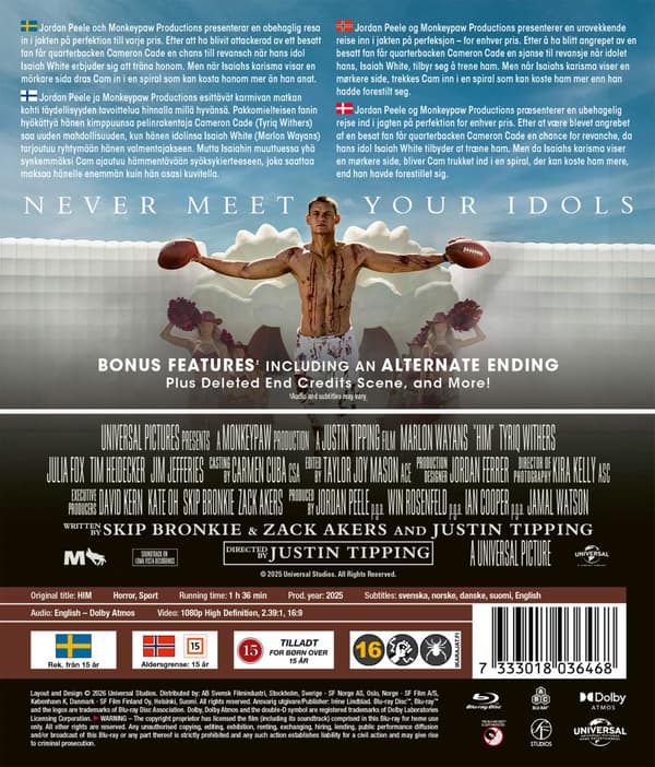 Him (2025) (Blu-Ray)
