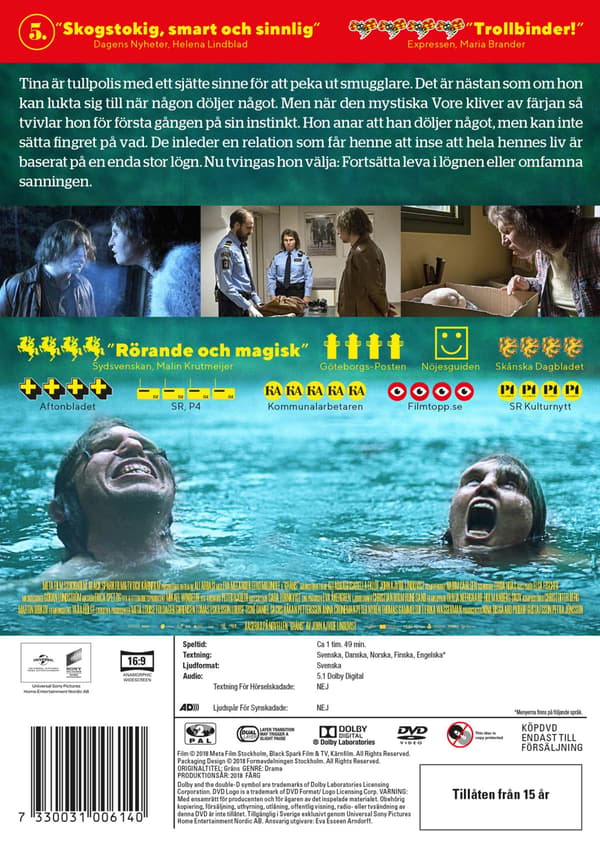 Gräns (2018) (DVD)