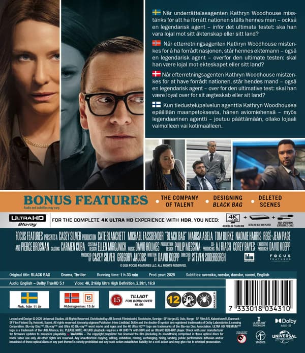 Black Bag (2025) (4K UHD)