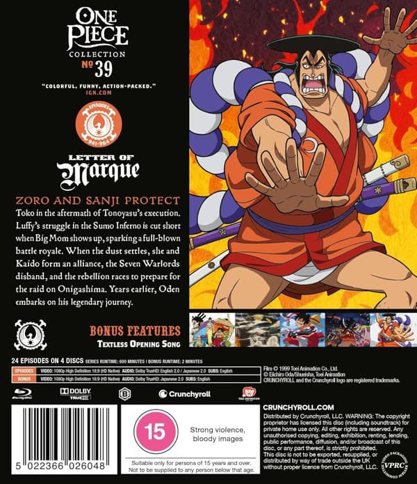 One Piece - Collection 39 (Blu-Ray)