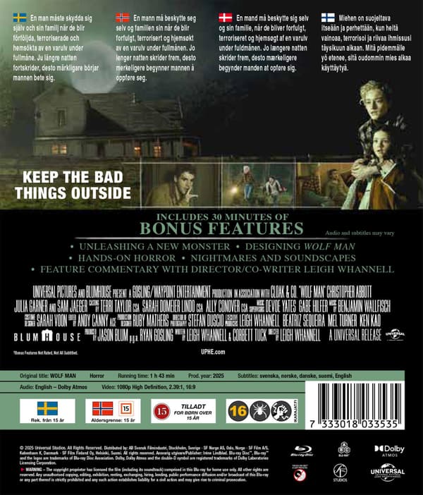 Wolf Man (2025) (Blu-Ray)