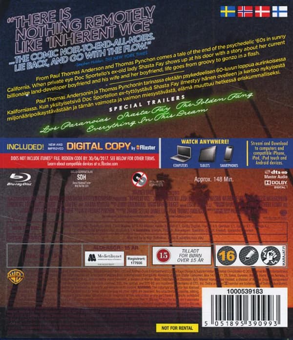 Inherent Vice (2014) (Blu-Ray)