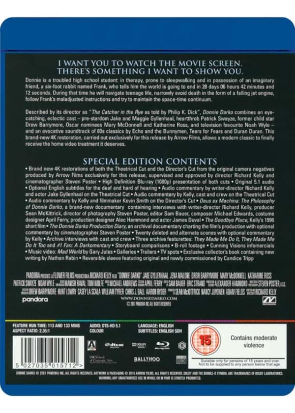 Donnie Darko (2001) (Blu-Ray)