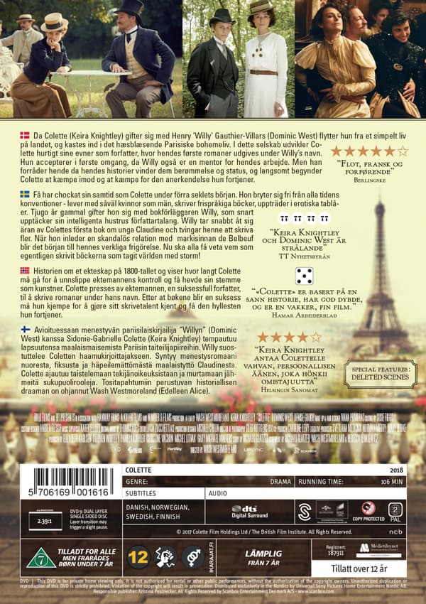 Colette (2018) (DVD)