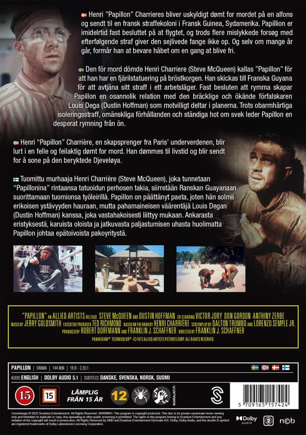 Papillon (1973) (DVD)