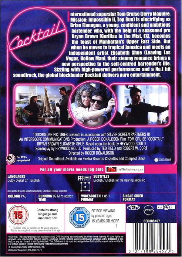 Cocktail (1988) (DVD)