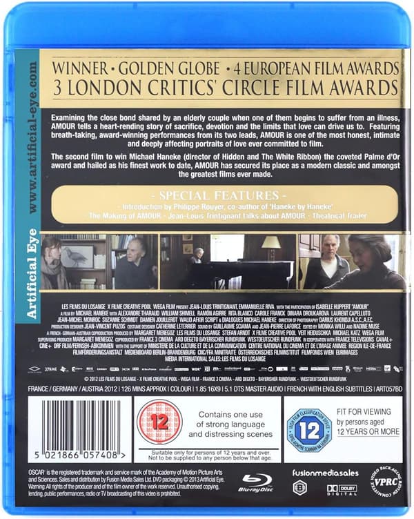 Amour (2012) (Blu-Ray)