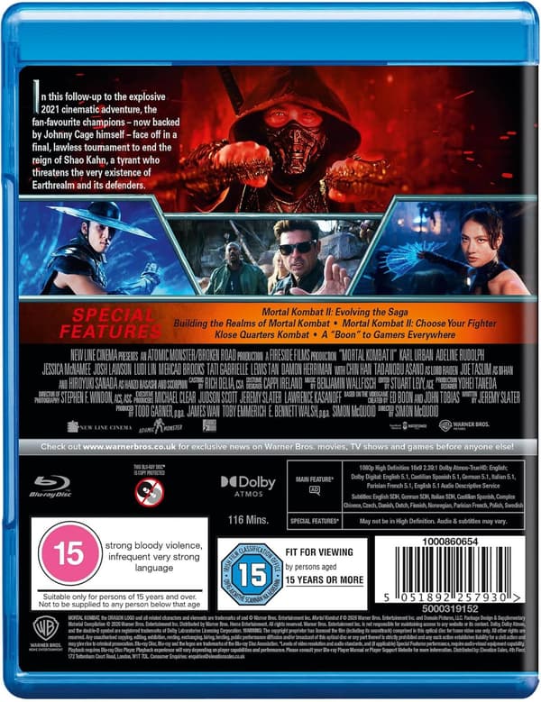 Mortal Kombat II (2026) (Blu-Ray)