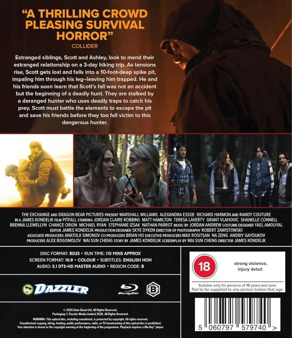 Pitfall (2025) Blu-Ray (import)