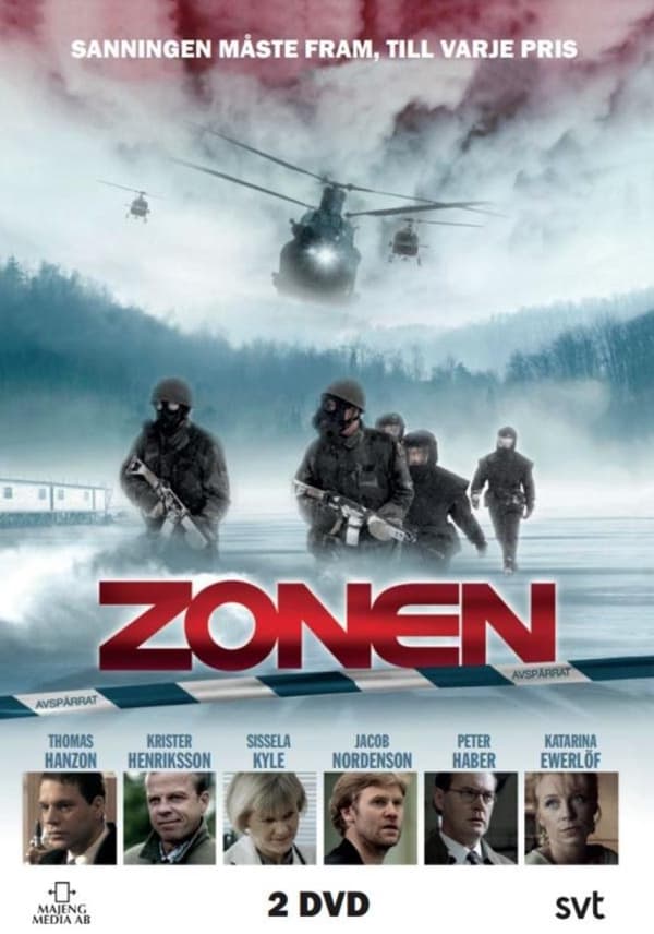 Zonen (1996) Mini Series DVD (svensk text)