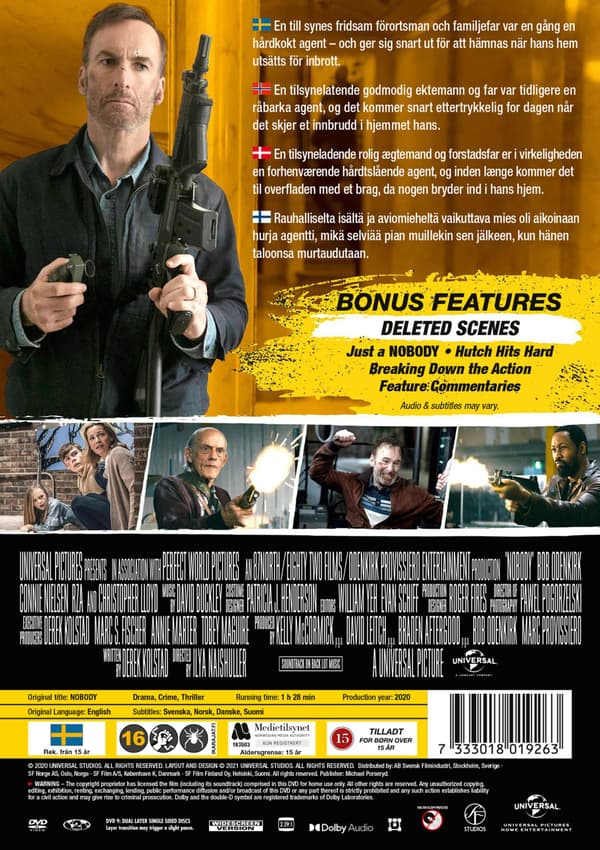 Nobody (2021) (DVD)