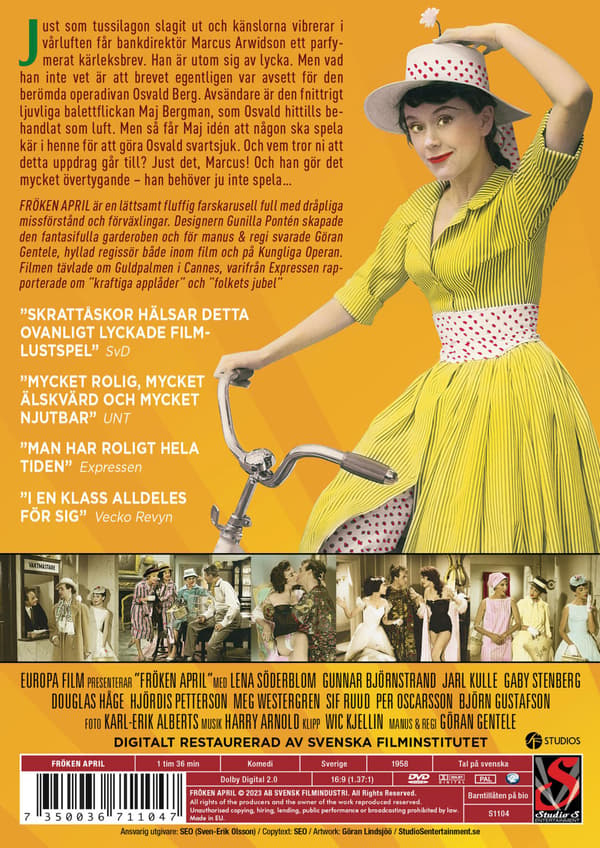 Fröken april (1958) (DVD)
