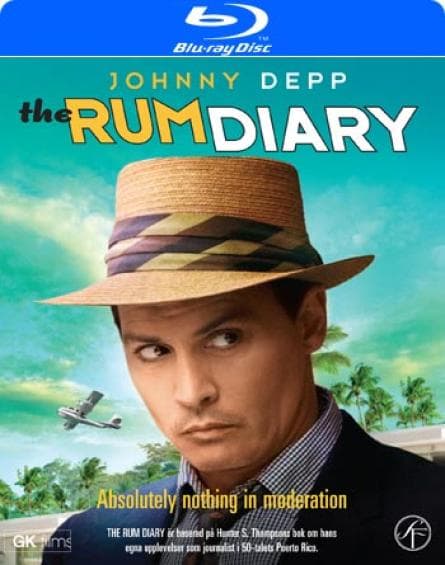 The Rum Diary (2011) Blu-Ray (svensk text)