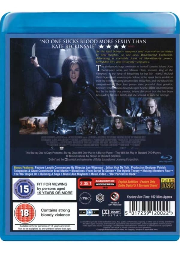Underworld: Evolution (2006) (Blu-Ray)