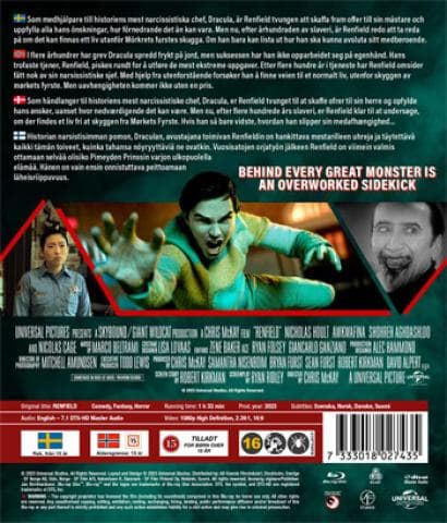 Renfield (2023) Blu-Ray (svensk text)