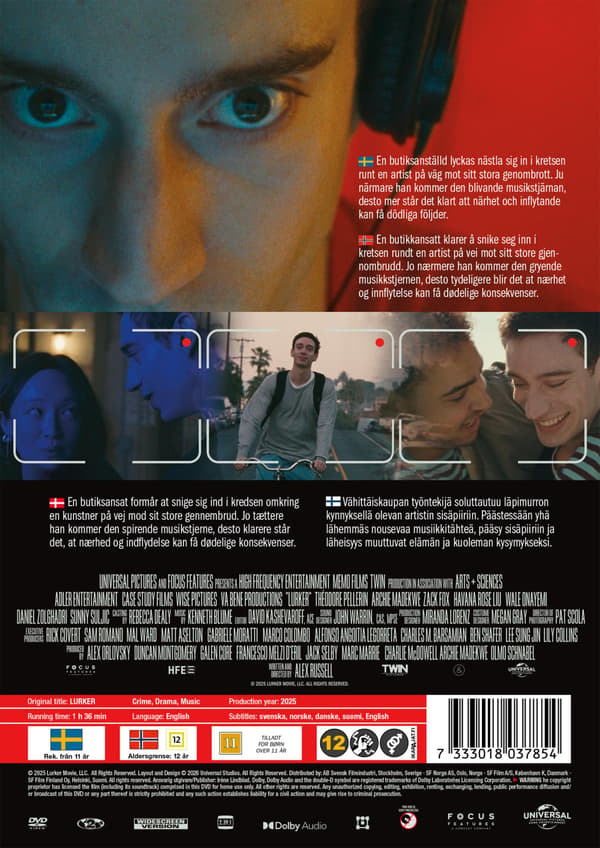 Lurker (2025) (DVD)