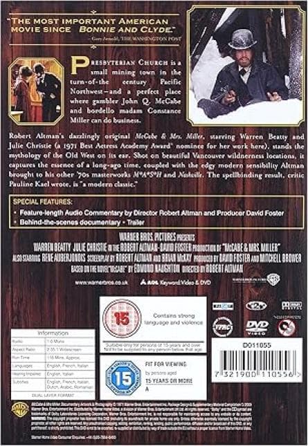 McCabe & Mrs. Miller (1971) (DVD)