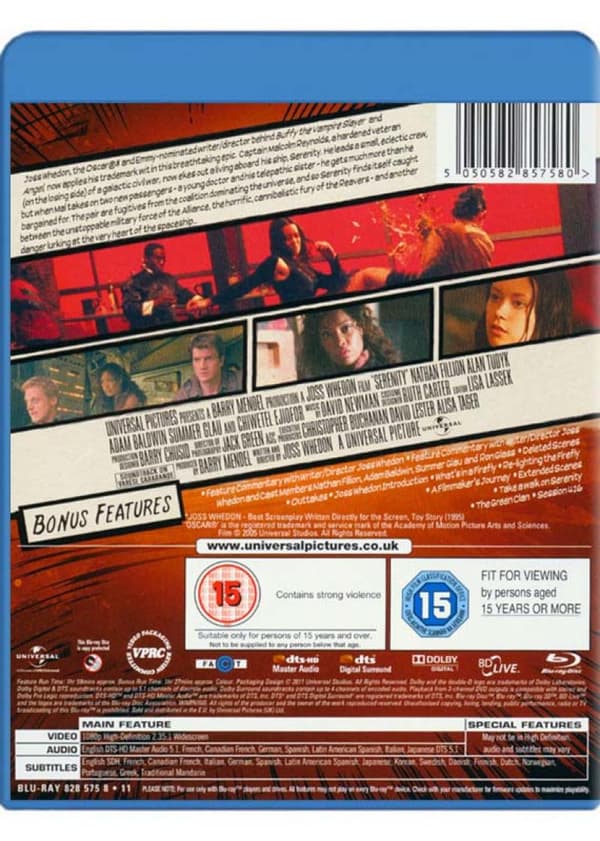 Serenity (2005) (Blu-Ray)