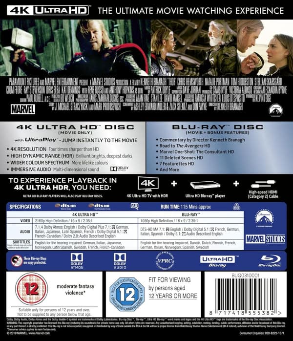 Thor 1 (2011) (4K UHD)