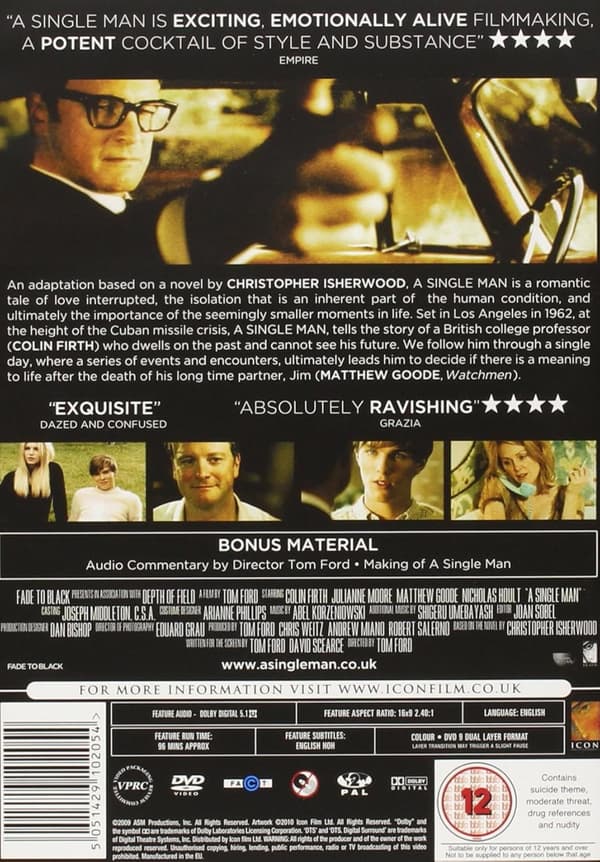 A Single Man (2009) (DVD)