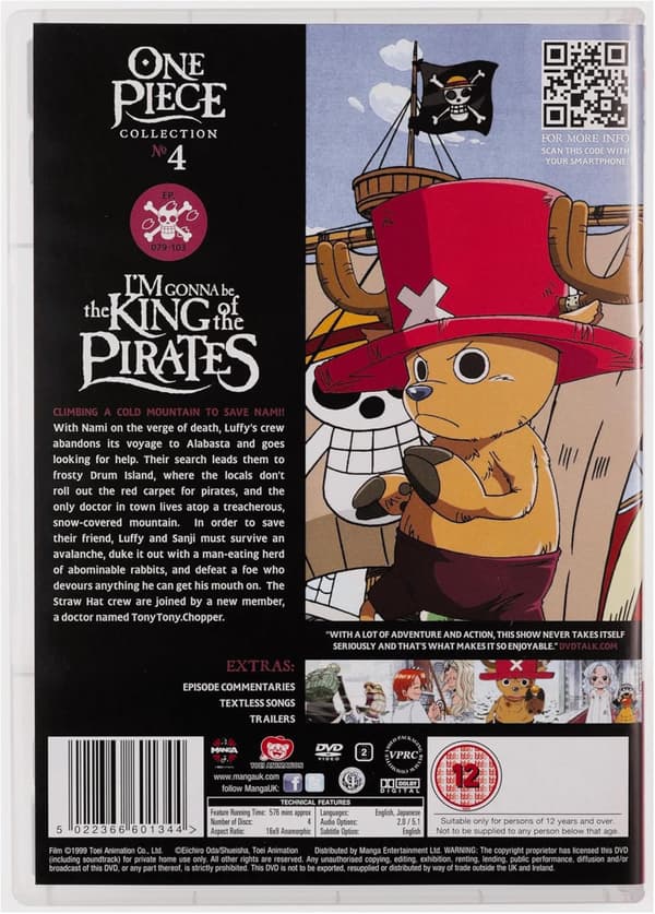 One Piece - Collection 4 (Episodes 79 -103) (DVD)