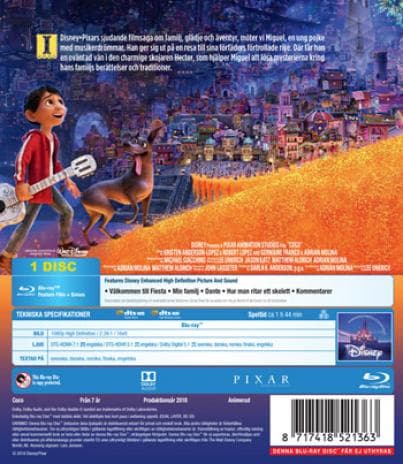 Coco (2018) (Blu-Ray)