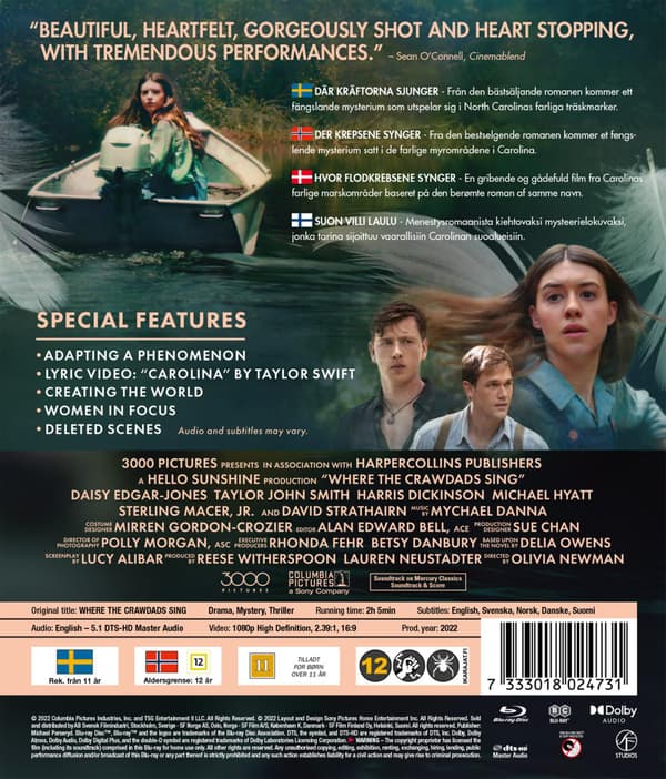 Where The Crawdads Sing (2022) (Blu-Ray)