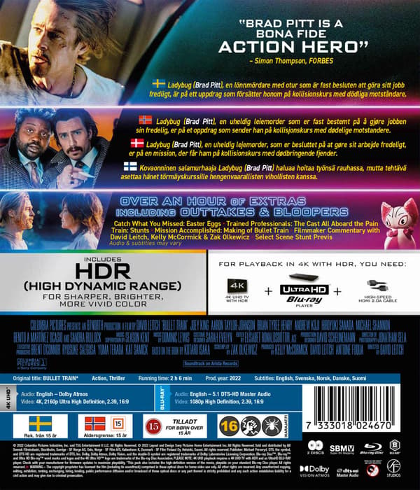 Bullet Train (2022) (4K UHD)