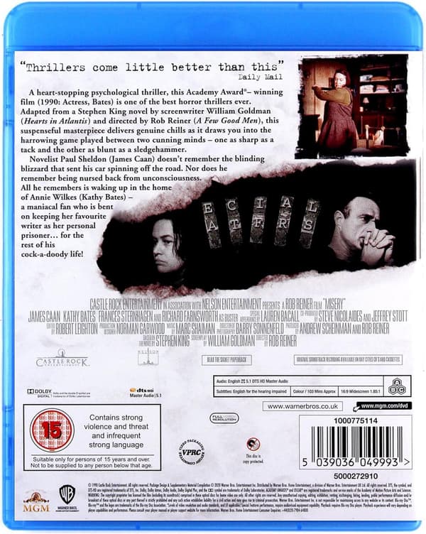 Misery (1990) (Blu-Ray)