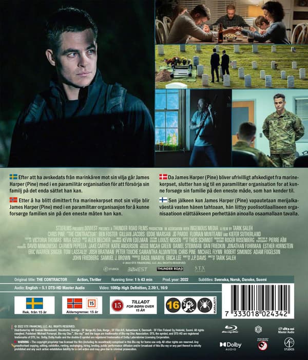 The Contractor (2022) (Blu-Ray)