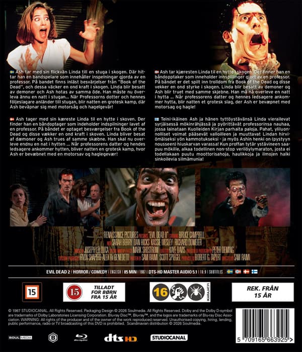 Evil Dead 2 (1987) (Blu-Ray)