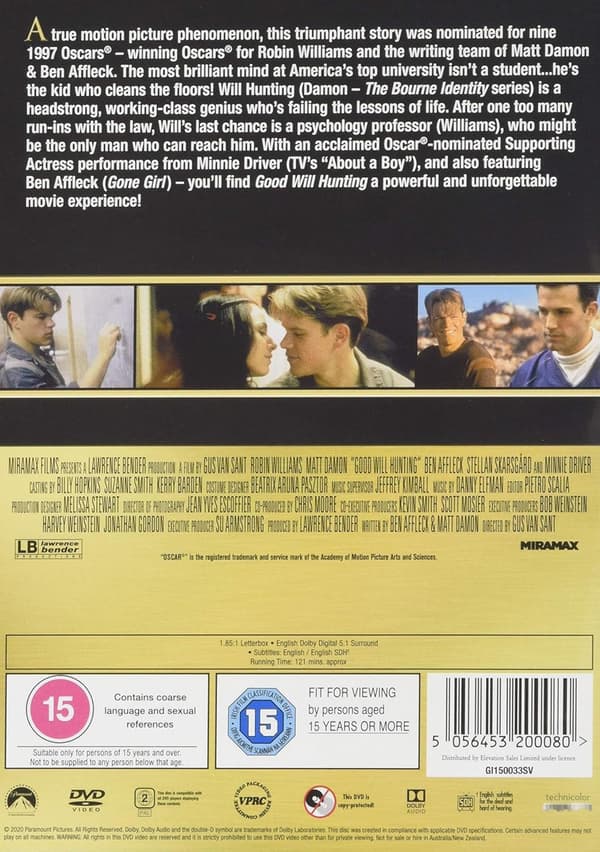Good Will Hunting (1997) (DVD)