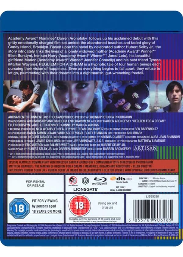 Requiem For A Dream (2000) (Blu-Ray)