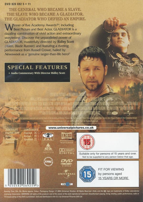 Gladiator (2000) (DVD)