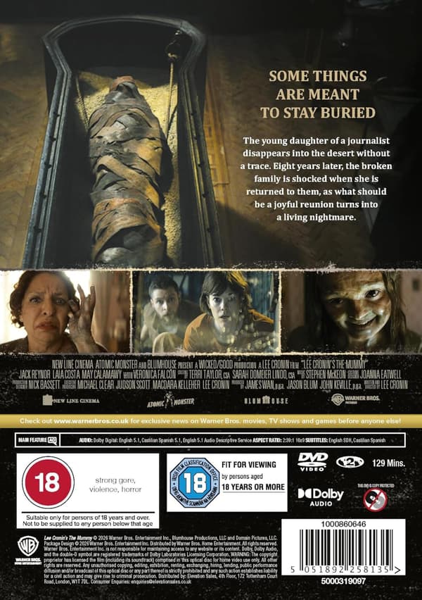 The Mummy (2026) (DVD)
